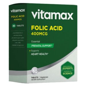 Vitamax Folic Acid 400mcg