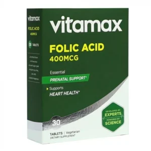 VITAMAX FOLIC ACID 400 mcg Tablets 30's