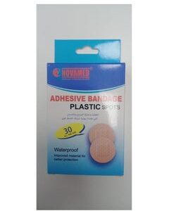 Novamed Adhesive Bandage Plastic Spots 30s