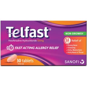 TELFAST 120mg 30s Tablet