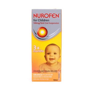NUROFEN 100mg/5ml suspension 100ml