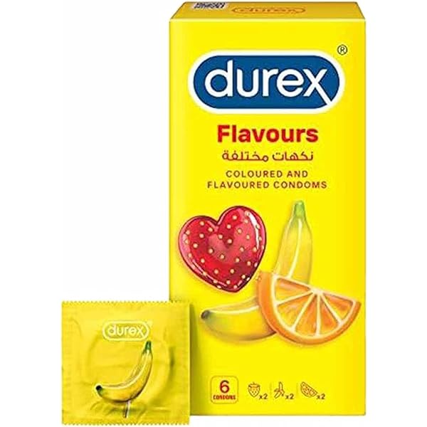DUREX Flavors Condoms 6's