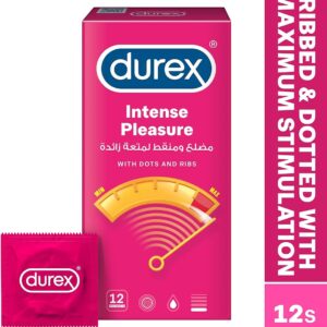 DUREX Intense Pleasure Condoms 12's