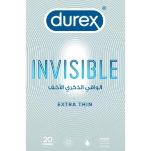 DUREX INVISIBLE Extra thin condoms 20's