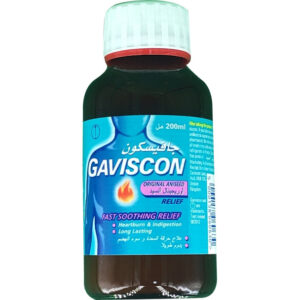 Gaviscon Original Aniseed Liquid Fast Soothing Relief 200ml