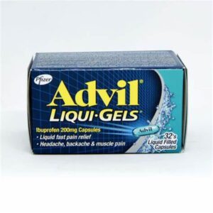 Advil Liqui Gels 200mg Capsules