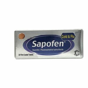 SAPOFEN Cold & Flu 20s tablets