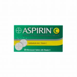 ASPIRIN C 400/240mg effervescent tablets 10s (offer pack of 3)