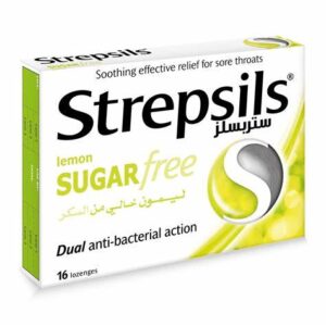 STREPSILS Lemon Sugar Free Lozenges 16s