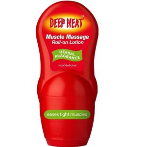 DEEP HEAT Muscle massage roll-on lotion