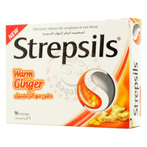 STREPSILS Warm Ginger Lozenges 16s