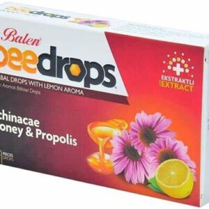 Balen BeeDrops Echniacea, Honey, Propoli and lemon Lozenges 24