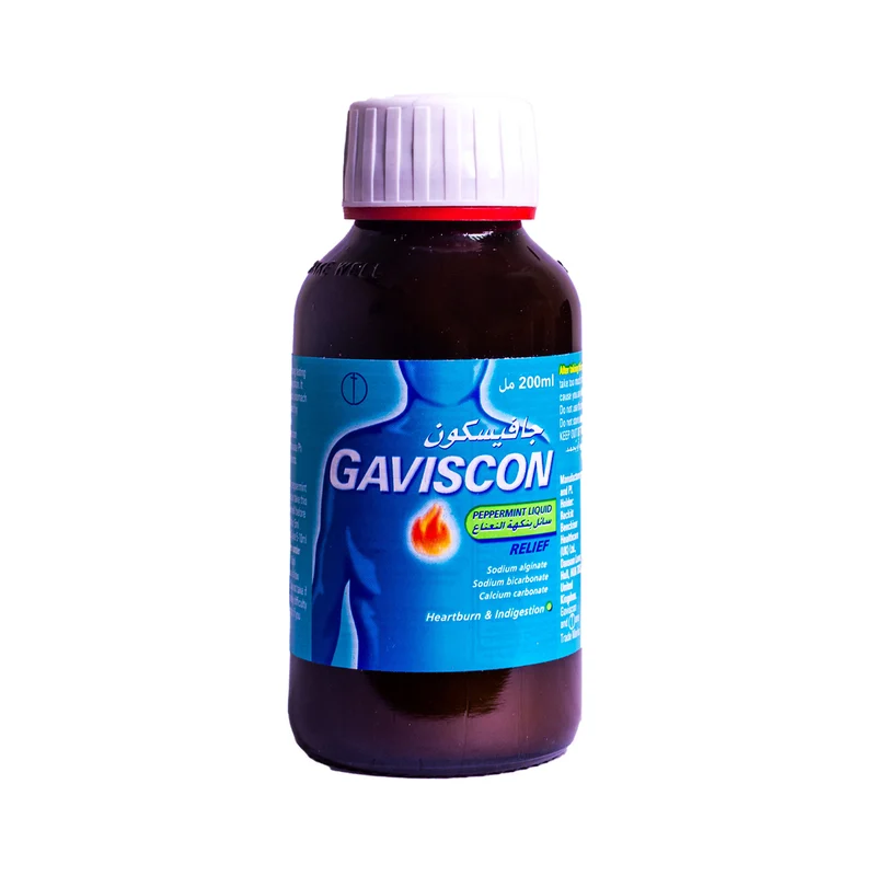 Gaviscon Peppermint Liquid Fast Soothing Relief 200ml