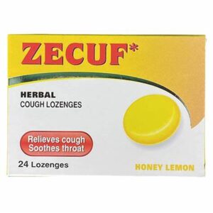 ZECUF Lemon & Honey Lozenges 24s