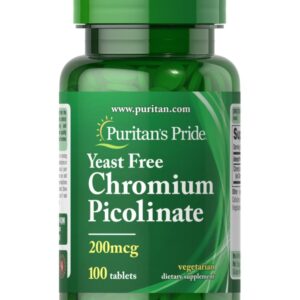 PP Yeast Free CHROMIUM PICOLINATE 200mcg Tablets 100's