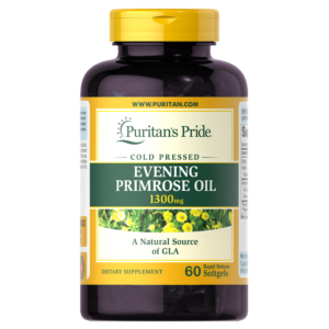 Puritan's Pride EVENING PRIMROSE OIL 1300mg 60's