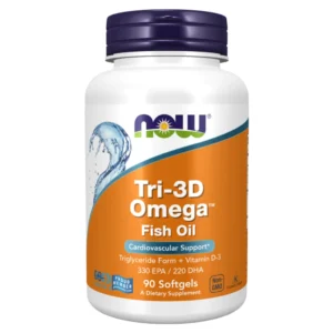 Now Tri-3D Omega Fish Oil 90s