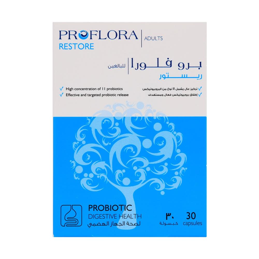 PROFLORA RESTORE ADULTS Capsules 30's