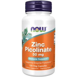 NOW ZINC PICOLINATE 50mg Capsules 120's