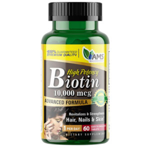AMS BIOTIN 10,000mcg Tablets 60's