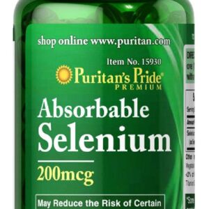 Puritan's Pride Absorbable Selenium 200mcg 100's