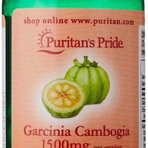 Puritan's Pride GARCINIA CAMBOGIA 1500mg Capsules 60's