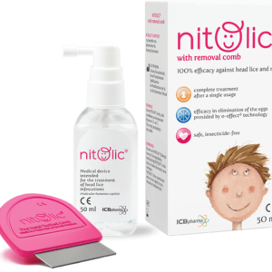 NITOLIC with removal comb 50ml
