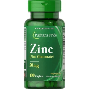 Puritan's Pride ZINC 50mg Caplets 100's