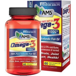 AMS Omega-3 1000mg 60s