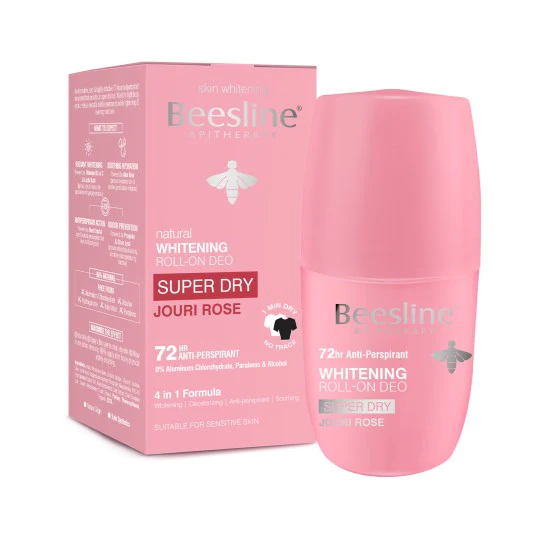 Beesline Natural Whitening Roll-on deo Super Dry Jouri Rose