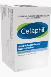 Cetaphil Antibacterial Gentle Cleansing Bar 127g