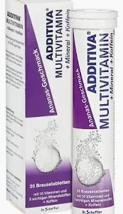 Additiva Multivitamins Pineapple Flavour 20s