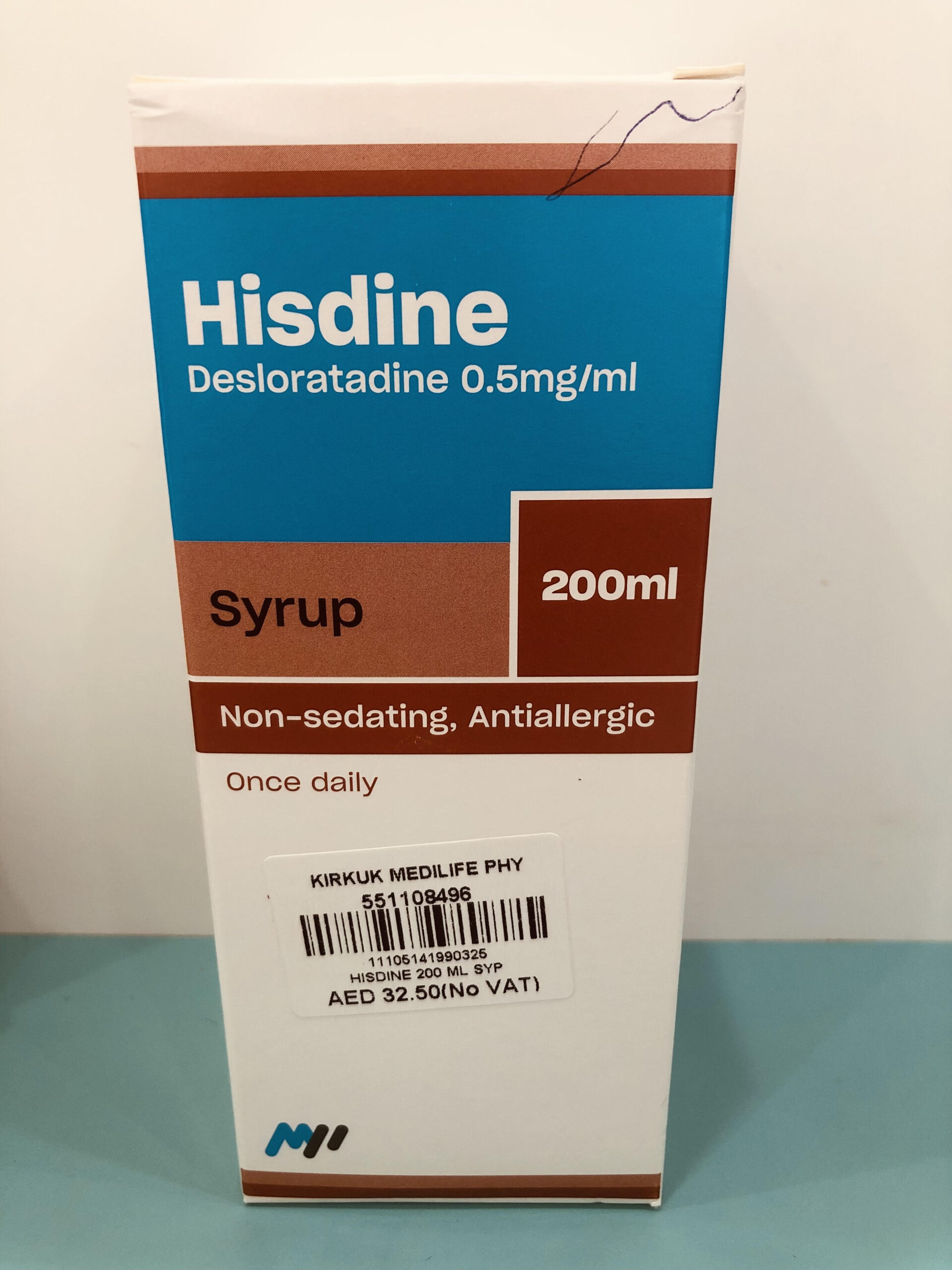 HISDINE Syrup 200ml