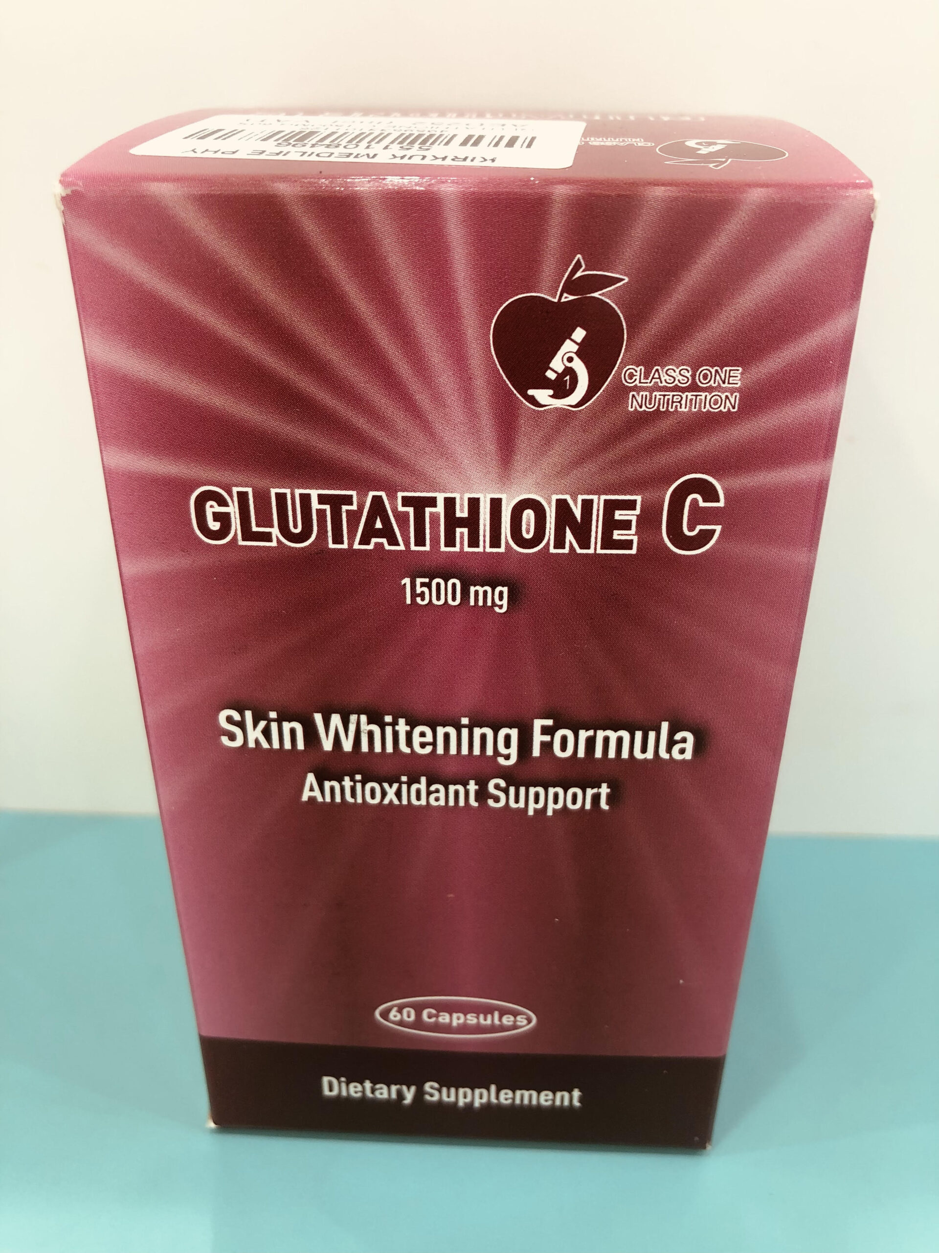 GLUTATHIONE C 1500mg 60's