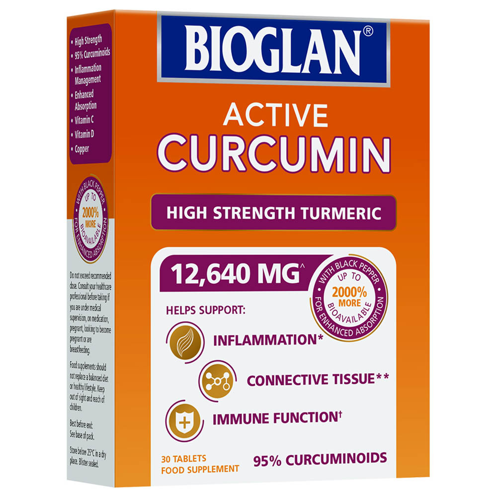 BIOGLAN ACTIVE CURCUMIN Tablets 30's