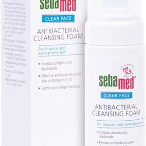 SEBAMED Clear face antibacterial cleansing foam 150ml