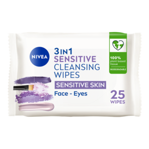 NIVEA Cleansing wipes sensitive skin 25's