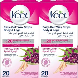 Veet Wax Strips Normal Skin 20s